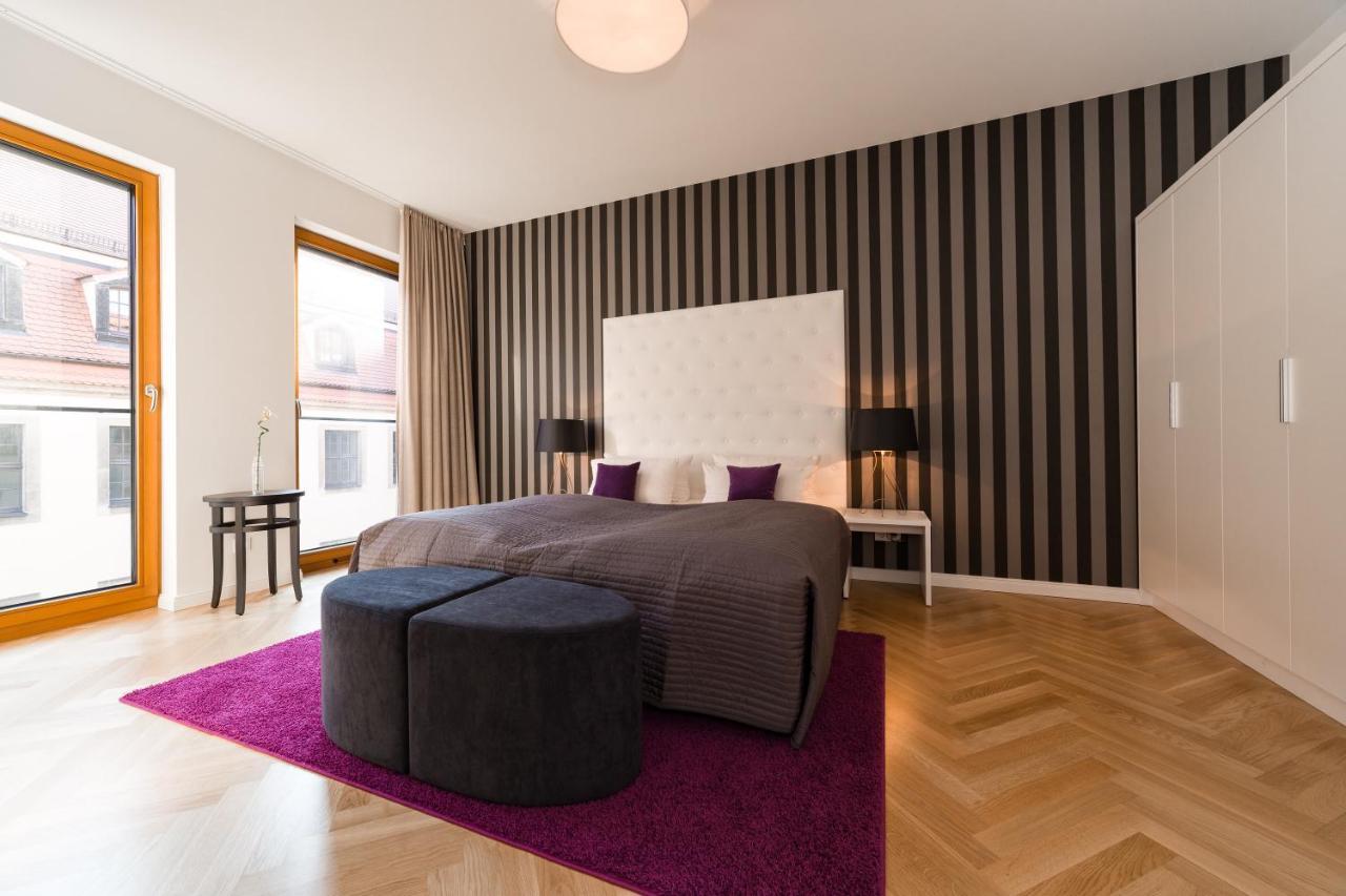 Modernes Apartment Am Neumarkt Dresden Eksteriør billede